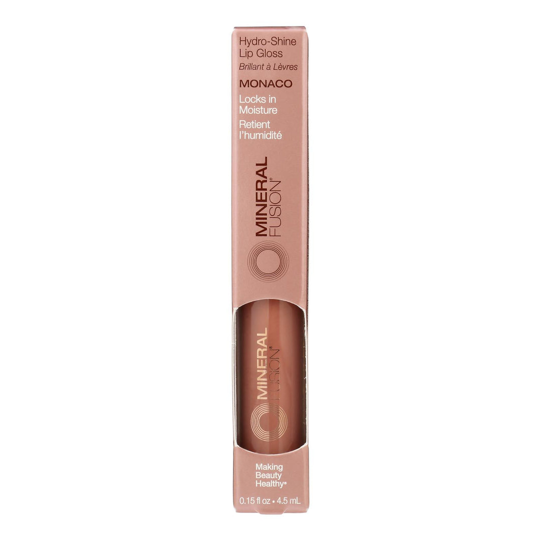 Mineral Fusion - Hydro Shne Lip Gls Monaco - 1 Each-.15 Fz - Maras Green